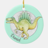 Spinosaurus Dinosaur Ornament (Achterkant)