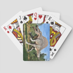 Spinosaurus Dinosaur Pokerkaarten