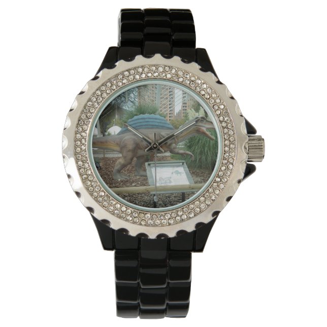 Spinosaurus Dinosaur Watch Horloge (Voorkant)