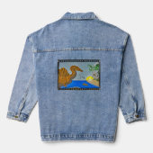 Spinosaurus Film Reel Women's Denim Jacket (Achterkant)
