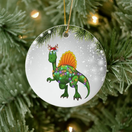 Spinosaurus Gift for Dinosaurs Lover Adult Kinder Keramisch Ornament (Boom)