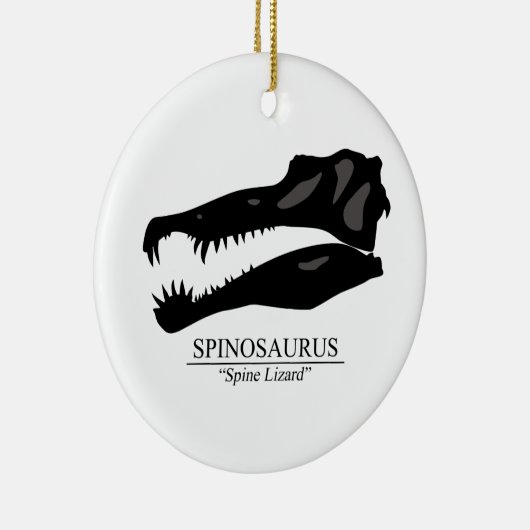 Spinosaurus Keramisch Ornament (Rechts)