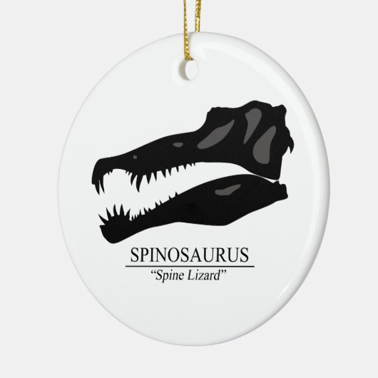 Spinosaurus Keramisch Ornament (Links)