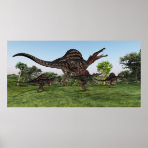 Spinosaurus Moeder Afdrukken Poster
