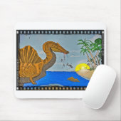 Spinosaurus Mouse pad cretaceous beach Film Strip Muismat (Met muis)