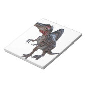 Spinosaurus onderweg notitieblok (Linkerzijde)
