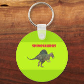 Spinosaurus Sleutelhanger, basis-Button Sleutelhan Sleutelhanger (Voorkant)