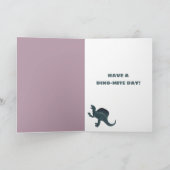 Spinosaurus Speelgoed Dinosaur Aangepaste Verjaard Kaart (Binnen)