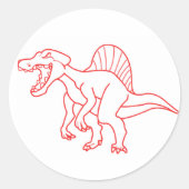 Spinosaurus sticker (Voorkant)