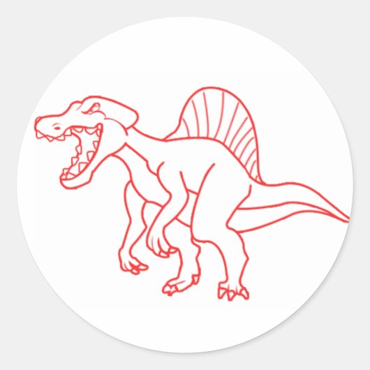 Spinosaurus sticker (Voorkant)