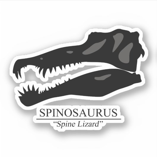 Spinosaurus Sticker (Voorkant)