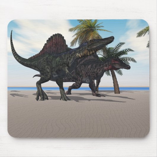 Spinosaurus Walking Mousepad Muismat (Voorkant)