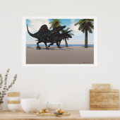 Spinosaurus Walking Print (Keuken)