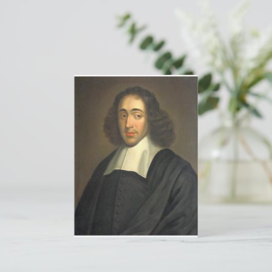 spinoza briefkaart (Staand voorkant)