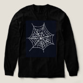 Spinrag Grafische T-Shirt – Griezelen Stijlvol  (Voorkant)