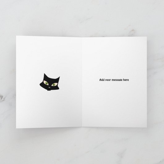 Spinrag weg, 5" x 7" gevouwen kaart (Binnen)