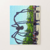 Spinsculptuur Ottawa. Legpuzzel (Verticaal)