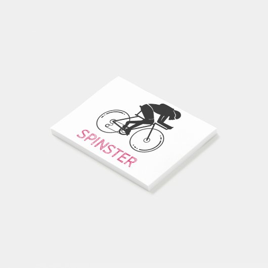 Spinster leuk design post-it® notes (Schuin)