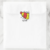 Spinstickers Ronde Sticker (Tas)