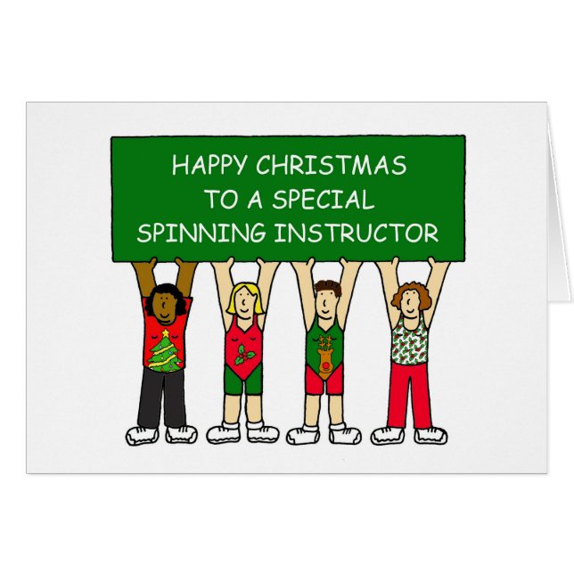 SPINSTRUCTEUR HAPPY XMAS (Voorkant Horizontaal)