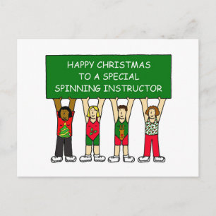 SPINSTRUCTEUR HAPPY XMAS FEESTDAGENKAART