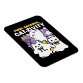 Spint-anormal Cat-tivity - Halloween Cat Design Magneet (Rechterzijde)