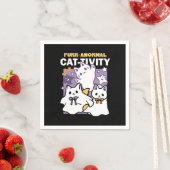 Spint-anormal Cat-tivity - Halloween Cat Design Servet (Insitu)