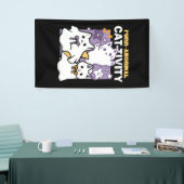 Spint-anormal Cat-tivity - Halloween Cat Design Spandoek (Beurs)