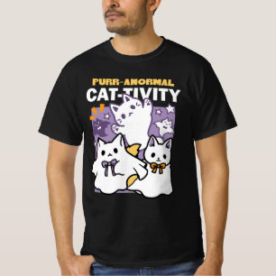 Spint-anormal Cat-tivity - Halloween Cat Design T-shirt