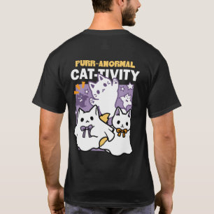 Spint-anormal Cat-tivity - Halloween Cat Design T-shirt