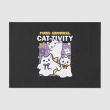 Spint-anormal Cat-tivity - Halloween Cat Design