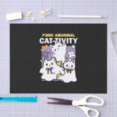 Spint-anormal Cat-tivity - Halloween Cat Design Tissuepapier (Craft)