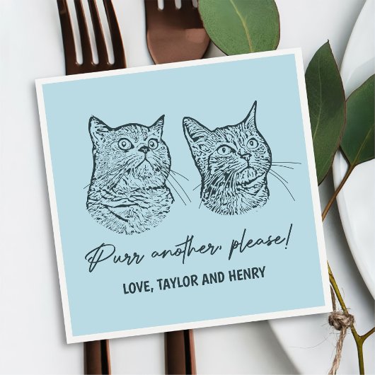 Spint een ander alsjeblieft Gepersonaliseerd Pet b Servet