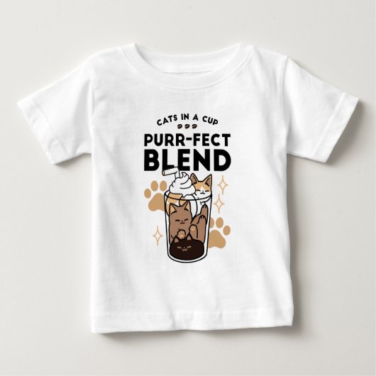 Spint-fect Blend: Kat en Koffie Kunst voor Pet Lov (Voorkant)