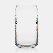 Spint-fect Blend: Kat en Koffie Kunst voor Pet Lov Blikvorm Glas (Links)