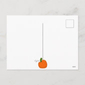 Spint*fect Cat Pumpkin Halloween Feestdagenkaart (Achterkant)