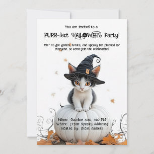 🐈⬛SPINT-fect 🎃Halloween Party Kaart