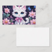 Spint-fectly Soft Kitten Handdoeken - Schattig en Visitekaartje (Voorkant / Achterkant)