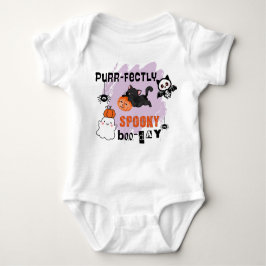 Spint-fectly Spooky Boo-day Halloween 1st Birthday Romper
