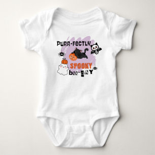 Spint-fectly Spooky Boo-day Halloween 1st Birthday Romper