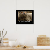 Spint is het universele geluid voor vredeswerk poster (Keuken)