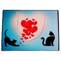 Spint liefde - Cat Valentijn Gift Bag - Be Mind