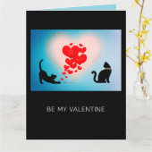 Spint liefde - Cat Valentijn Gift Bag - Be Mind Kaart (Gele Bloem)