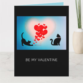 Spint liefde - Cat Valentijn Gift Bag - Be Mind Kaart