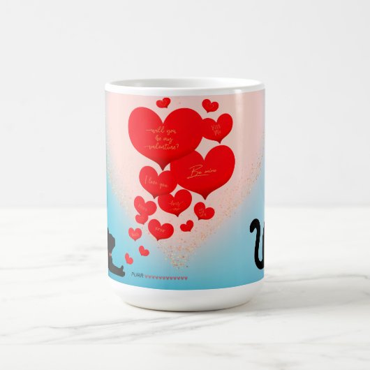 Spint liefde - Cat Valentijn Gift Bag - Be Mind Koffiemok (Center)