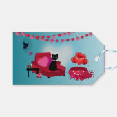 Spint Liefde - Cupido - Kat Gift Bag Cadeaulabel (Voorkant (Horizontaal))