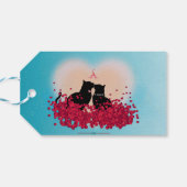 Spint liefde - Kiss Gift Bag Cadeaulabel (Achterkant Horizontaal)