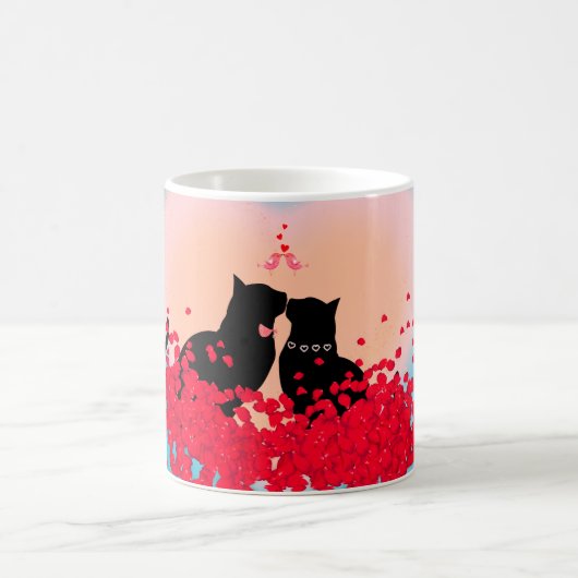 Spint liefde - Kiss Gift Bag Koffiemok (Center)