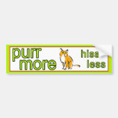 Spint meer gesis minder Bumpersticker (Voorkant)