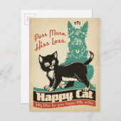 Spint meer. Hij is minder. Briefkaart (Voorkant / Achterkant)